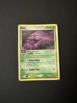 Muk 11/92 EX Legend Maker Holo Rare Gen 3 2006 Pokemon TCG Card - Image 1