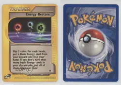 Energy Restore Pokemon e-Card Series Expedition #141 2002 wq8 - Image 3