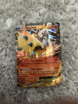 Pokemon TCG Blaziken EX XY54 Black Star Promo Ultra Rare Holo Card - Image 1