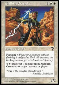 Zhalfirin Crusader - Medium Play MTG Visions - Image 1