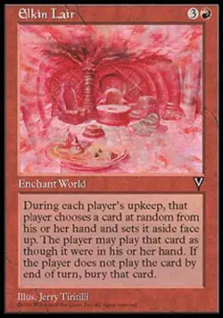 Elkin Lair - Medium Play MTG Visions - Image 1