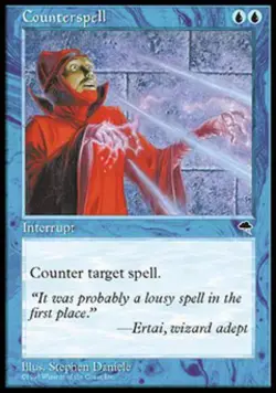 Counterspell - Medium Play MTG Tempest - Image 1