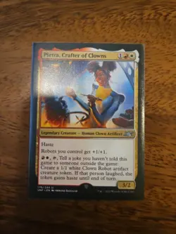 Pietra, Crafter of Clowns Unfinity Foil Magic The Gathering MTG - Image 1