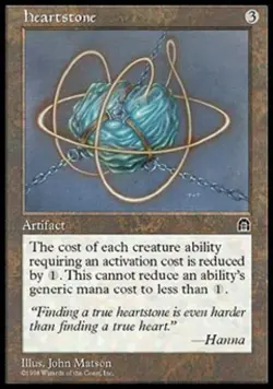 Heartstone - Medium Play MTG Stronghold - Image 1