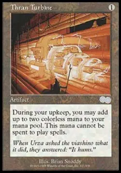 Thran Turbine - Medium Play MTG Urza's Saga - Image 1