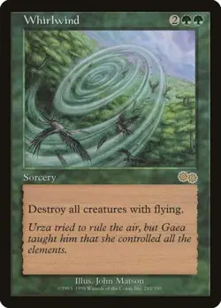 Whirlwind - Medium Play MTG Urza's Saga - Image 1