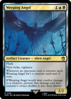 NM Weeping Angel, MTG, Doctor Who, Magic the Gathering, 168 - Image 1
