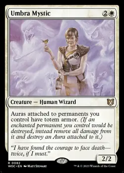 Umbra Mystic NM, English MTG Commander: Wilds of Eldraine - Image 1
