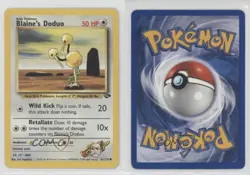 Blaine's Doduo Pokemon Gym Challenge #61 2000 wq8 - Image 3