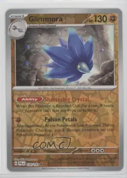 Glimmora Reverse Foil Pokemon SV02: Paldea Evolved #126 wq8 - Image 1