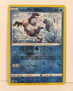 Galarian Mr. Mime Pokemon Darkness Ablaze - 035/189 Reverse Holo - NM/M - New - Image 1