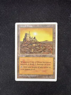 🔥 Rare MTG Card - City of Brass - 5th Edition Magic the Gathering - Image 1