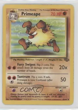 Primeape Pokemon Jungle #43 1999 wq8 - Image 1
