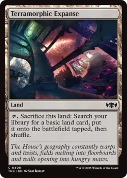Terramorphic Expanse - Light Play MTG Commander: Tarkir: Dragonstorm - Image 1