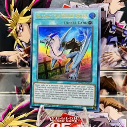 Yugioh Dracoback, the Rideable Dragon MAMA-EN091 Ultra Rare 1st Ed Near Mint - Image 1