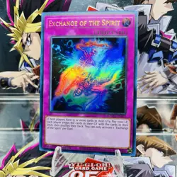 Yugioh Exchange of the Spirit MAMA-EN032 Ultra Rare 1st Ed Near Mint - Image 1