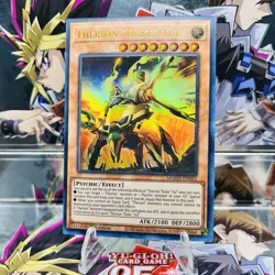 Yugioh Therion "Duke" Yul MAMA-EN061 Ultra Rare 1st Ed Near Mint - Image 1