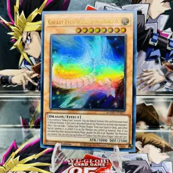 Yugioh Galaxy-Eyes Afterglow Dragon MAMA-EN057 Ultra Rare 1st Ed Near Mint - Image 1