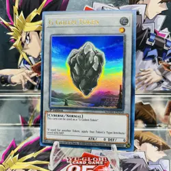 Yugioh G Golem Token MAMA-EN103 Ultra Rare 1st Ed Near Mint - Image 1