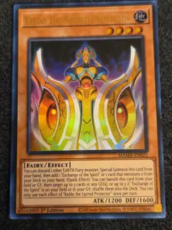Yugioh Keldo the Sacred Protector MAMA-EN025 Ultra Rare 1st Ed Near Mint - Image 1