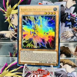 Yugioh Kelbek the Ancient Vanguard MAMA-EN027 Ultra Rare 1st Ed Near Mint - Image 1