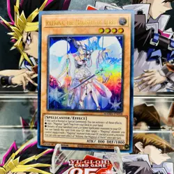 Yugioh Rilliona, the Magistus of Verre MAMA-EN058 Ultra Rare 1st Ed Near Mint - Image 1