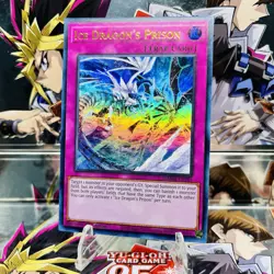 Yugioh Ice Dragon's Prison MAMA-EN101 Ultra Rare 1st Ed Near Mint - Image 1