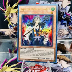 Yugioh Hajun, the Winged Mayakashi MAMA-EN017 Ultra Rare 1st Ed Near Mint - Image 1