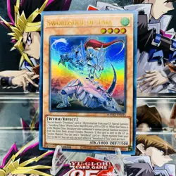 Yugioh Swordsoul of Taia MAMA-EN035 Ultra Rare 1st Ed Near Mint - Image 1