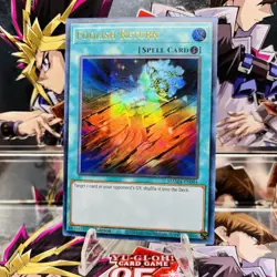 Yugioh Foolish Return MAMA-EN084 Ultra Rare 1st Ed Near Mint - Image 1