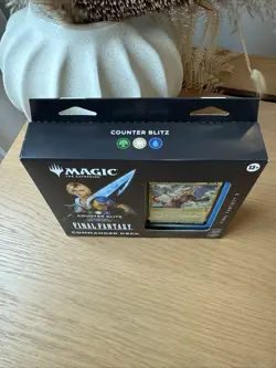 Magic MTG Final Fantasy X Counter Blitz Tidus Commander Deck Sealed - Image 3