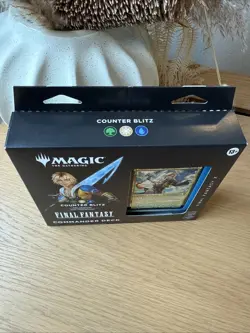 Magic MTG Final Fantasy X Counter Blitz Tidus Commander Deck Sealed - Image 3