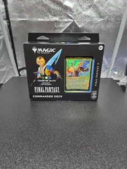 Magic MTG Final Fantasy X Counter Blitz Tidus Commander Deck Sealed - Image 1