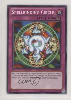 Spellbinding Circle Unlimited YuGiOh Yugi Moto Duelist Pack #DPYG-EN026 2009 gl9 - Image 1