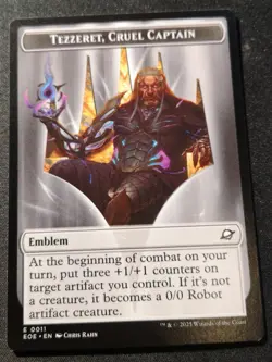 Robot / Tezzeret, Cruel Captain Token - EOE - MTG - EN - NM - 0010/0011 - Image 2
