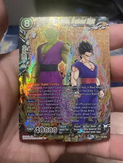 Dragon Ball Super Card Game Piccolo & Son Gohan, Newfound Might BT16 SCR - Image 1