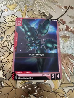 Gundam Card Game Singles GD01-051 U Kshatriya New Type Rising - Image 1