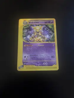 Alakazam 33/165 - Expedition Base Set - Rare Pokemon Card - LP Condition - Image 1