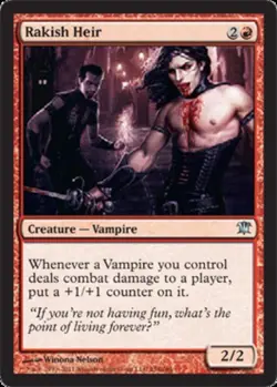 Rakish Heir Light Play, English Magic the Gathering MTG Innistrad - Image 1