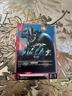 Gundam Card Game Singles GD01-063 U ZnO New Type Rising - Image 1