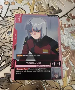 Gundam Card Game Singles GD01-094 U Yzak Jule New Type Rising - Image 1