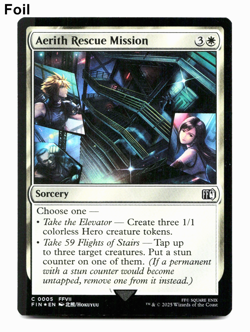 Aerith Rescue Mission (FOIL) - Universes Beyond: Final Fantasy - MTG NM/M ⚪ - Image 1