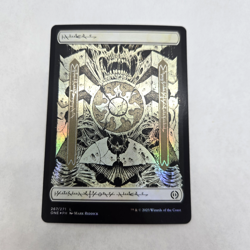 Plains (267) - Full Art Phyrexia: All Will Be One Foil NM Near Mint Card - Image 1