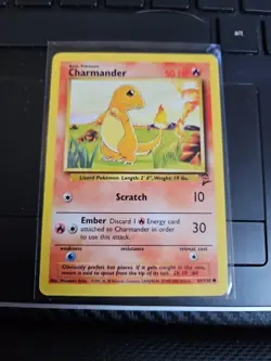 Charmander - Base Set 2 69/130 Vintage WotC Pokemon 151 Card LP - Image 1