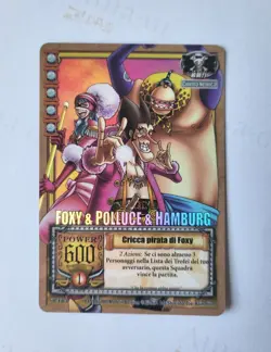 Foxy Team Card SH-T03 Holo Leggenda dei Mari Legenden der Meere - One Piece 2009 - Image 1