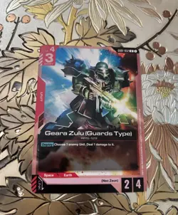 Gundam Card Game Singles GD01-052 U Geara Zulu (Guards Type) New Type Rising - Image 1