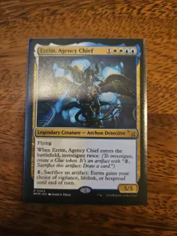 Ezrim, Agency Chief Murders at Karlov Manor Regular Magic The Gathering MTG - Image 1