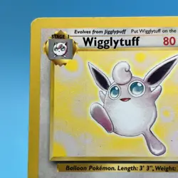 Wigglytuff 32/64 Non Holo Jungle Set Rare Pokemon Card WOTC LP EXCELLENT - Image 2