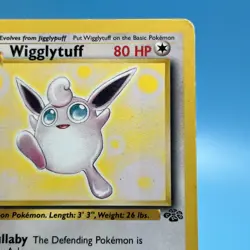 Wigglytuff 32/64 Non Holo Jungle Set Rare Pokemon Card WOTC LP EXCELLENT - Image 3