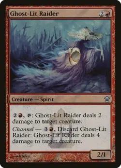 Ghost-Lit Raider -Foil Light Play MTG Promos: Launch Party and Release Event - Image 1